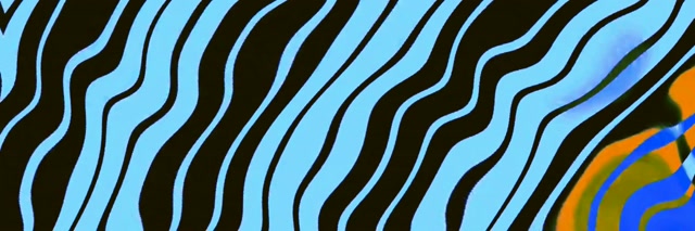 Neon Tunel Olatuen Marra Fluxua VJLoops 3:1 Triple Wide 60fps Pantaila Babesa