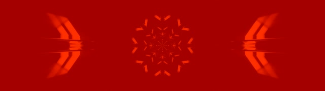 Gorri Neon Tunela Mandala Pantaila-babeslea 32:9 Super Ultrawide 60fps VJLoops