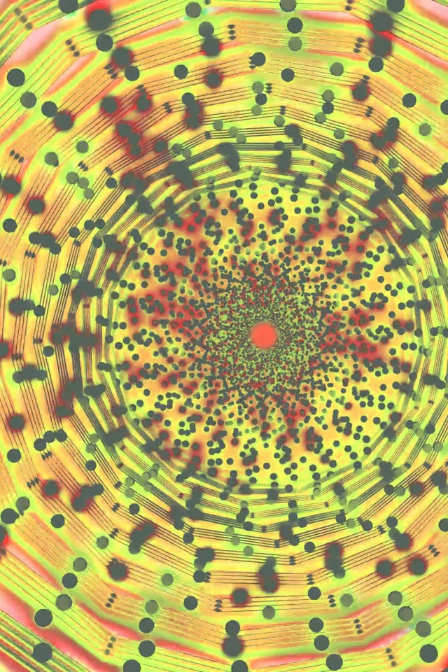 Neon Tunel Espiral Puntu Zurrunbiloa 2:3 Argazki Portrait 60fps Pantaila-babeslea VJLoop