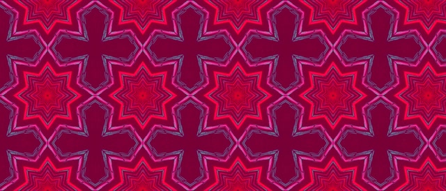 Neon Tunel Kaleidoskopioaren Izar Leherketa 21:9 Ultrawide 60fps Pantaila-babeslea VJLoop