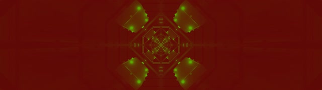 Neon Tunela Fraktal Oktogono Kaleidoskopioa 32:9 Super Ultrawide 60fps Pantaila-babeslea VJ Loop