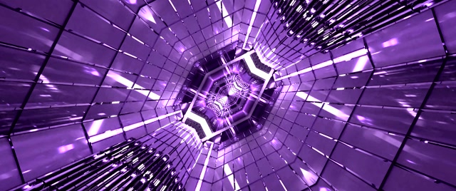 More Neon Tunela Pantaila-babeslea 60fps 2.39:1 Cinemascope VJLoops