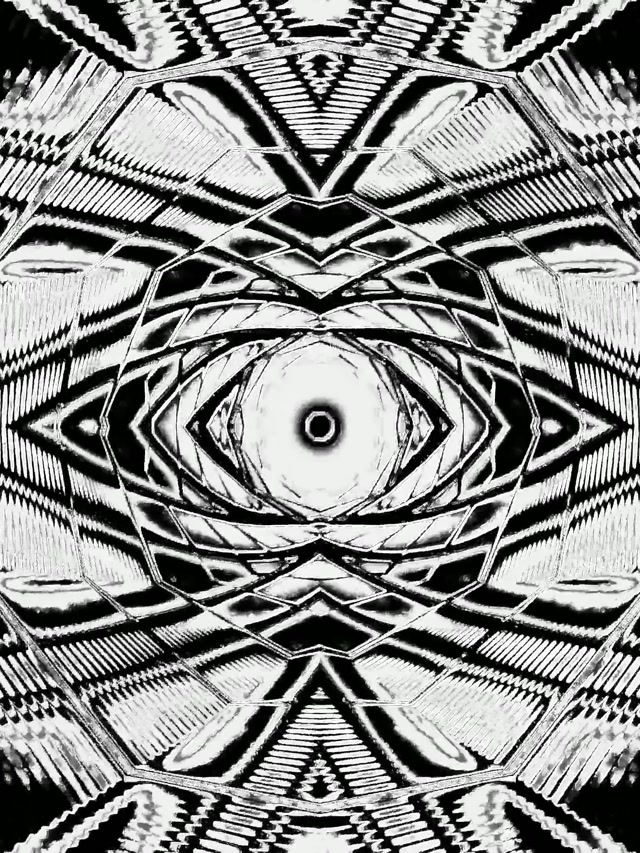 B&W Neon Tunel Begi Pantaila-Babeslea 3:4 iPad Bertikala 60fps Vj Loop