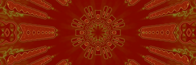 Neon Tunela Kaleidoskopio Eztanda VJ Begizta 3:1 Triple Wide 60fps Pantaila-babeslea