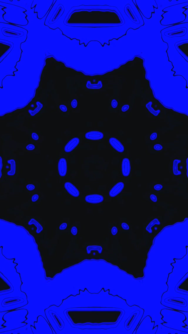 Urdina Beltza Neon Tunela Pantaila Babeslea 60fps 9:16 Bobina VJ Loop PC Ordenagailua