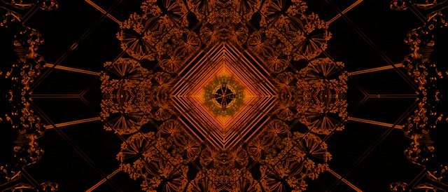 Neon Tunela Fractal Diamantea Sorbeltzea VJ Loop 21:9 Ultrawide 60fps Pantaila-babeslea