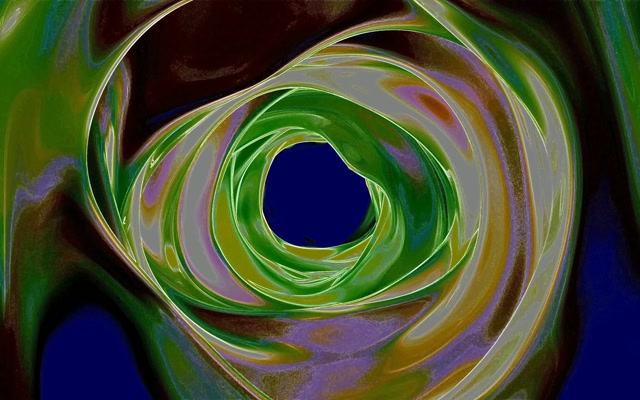 Neon Tunnel Screensaver Green Purple Spiral 16:10 Macbook 60fps VJ Loop Windows 11