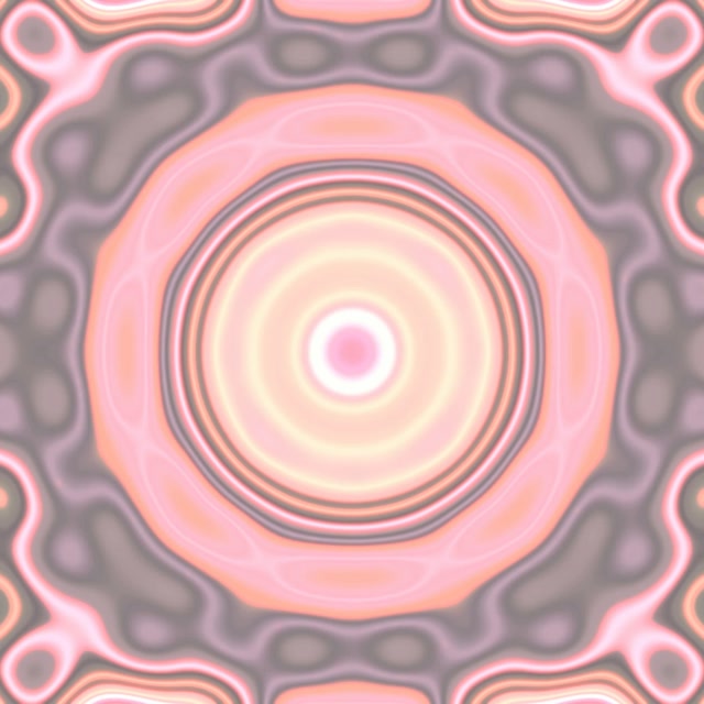 Neon Tunel Melokoton Arrosa Uhin Vortex | VJLoops | 1:1 Square | 60fps | Pantaila-babeslekua