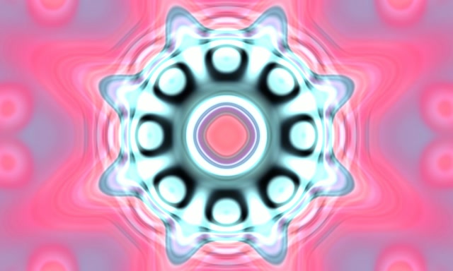 Pulsating Neon Tunnel Kaleidoscope | VJ Loop 60fps 5:3 Wide Screensaver