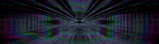 Glitch Neon Tunnel VJ Loop 32:9 Super Ultrawide 60fps Screensaver