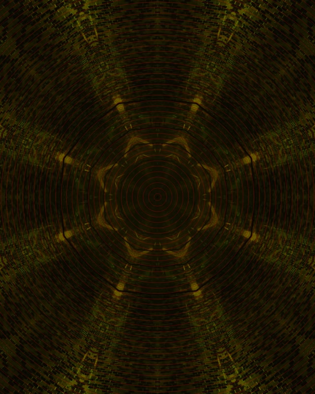 Neon Tunnel Olive Spiral Vortex VJ Loop 4:5 Instagram 60fps Screensaver