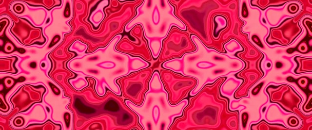 کالیدوسکوپ تونل نئون صورتی VJLoops 2.39:1 سینماسکوپ 60fps محافظ صفحه