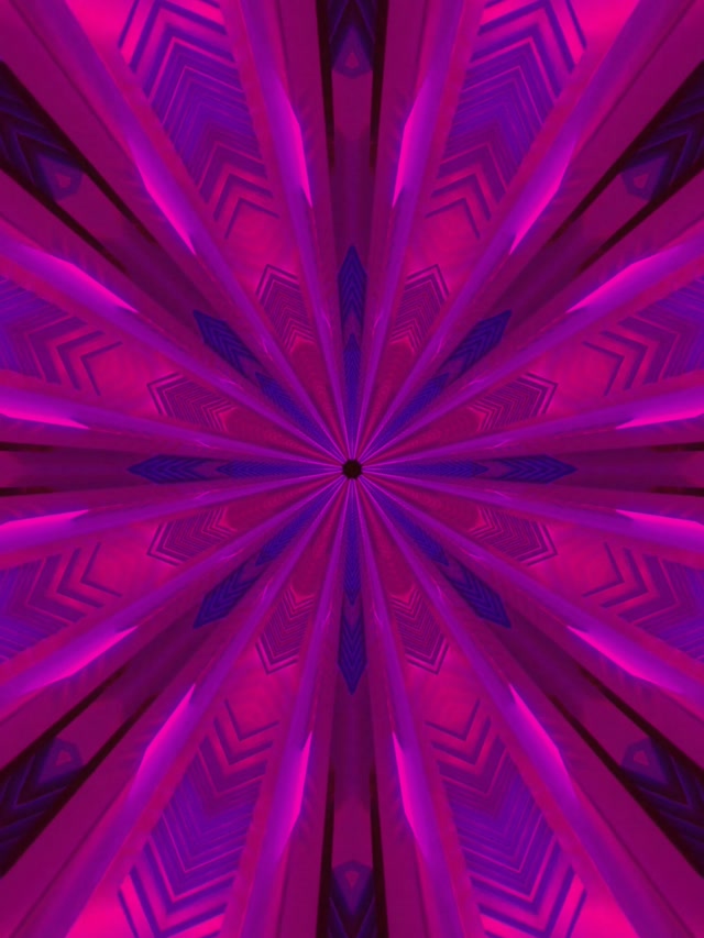 Neon Tunnel Radial Chevron Burst 3:4 iPad Portrait 60fps VJ Loop Screensaver
