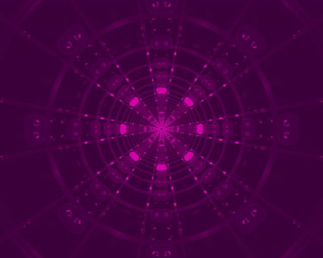 Neon Tunneli Violetti Hämähäkinverkko Pyörre Näytönsäästäjä 5:4 teollinen 60fps Vj loop