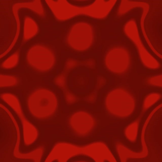 Red Pulsating Neon Tunnel 1:1 Square 60fps Vj Loop Screensaver