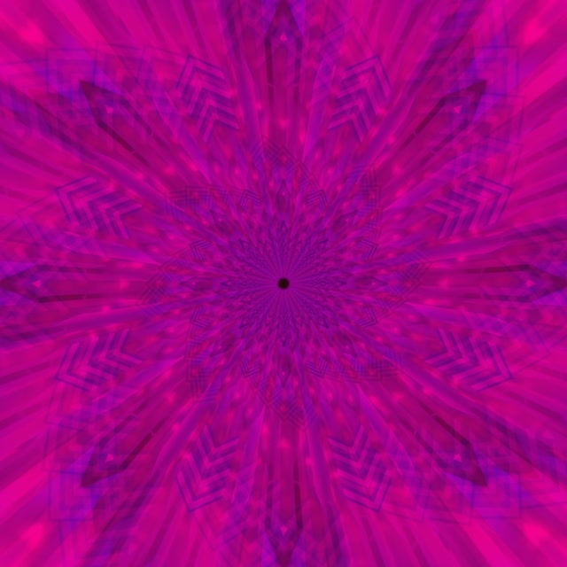 Neon Tunnel Radial Burst VJ Loop 1:1 Square 60fps Screensaver Motion