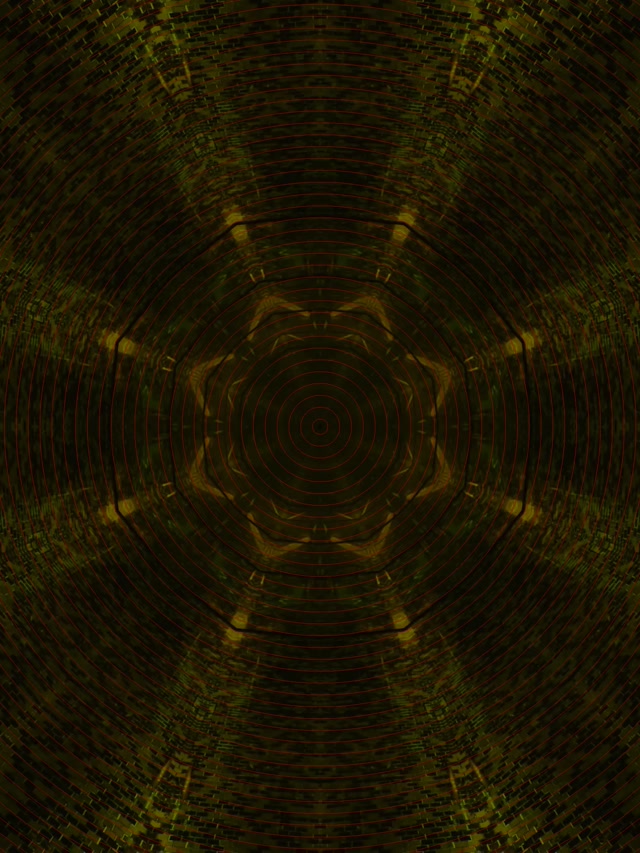 Neon Tunnel Kaleidoscope Spiral 3:4 iPad Portrait 60fps Screensaver Vj Loop