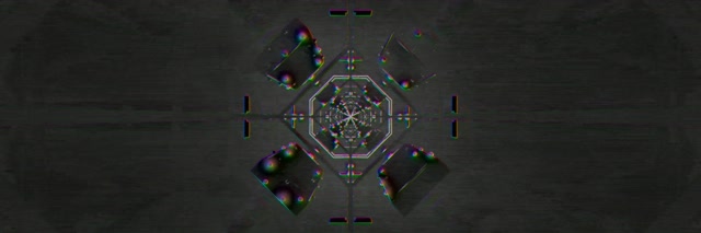 Pulsating Neon Tunnel Vortex 3:1 Triple Wide 60fps Screensaver VJ Loop