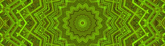 vihreä neon-tunneli mandala näytönsäästäjä 32:9 super ultrawide 60fps VJ Loop