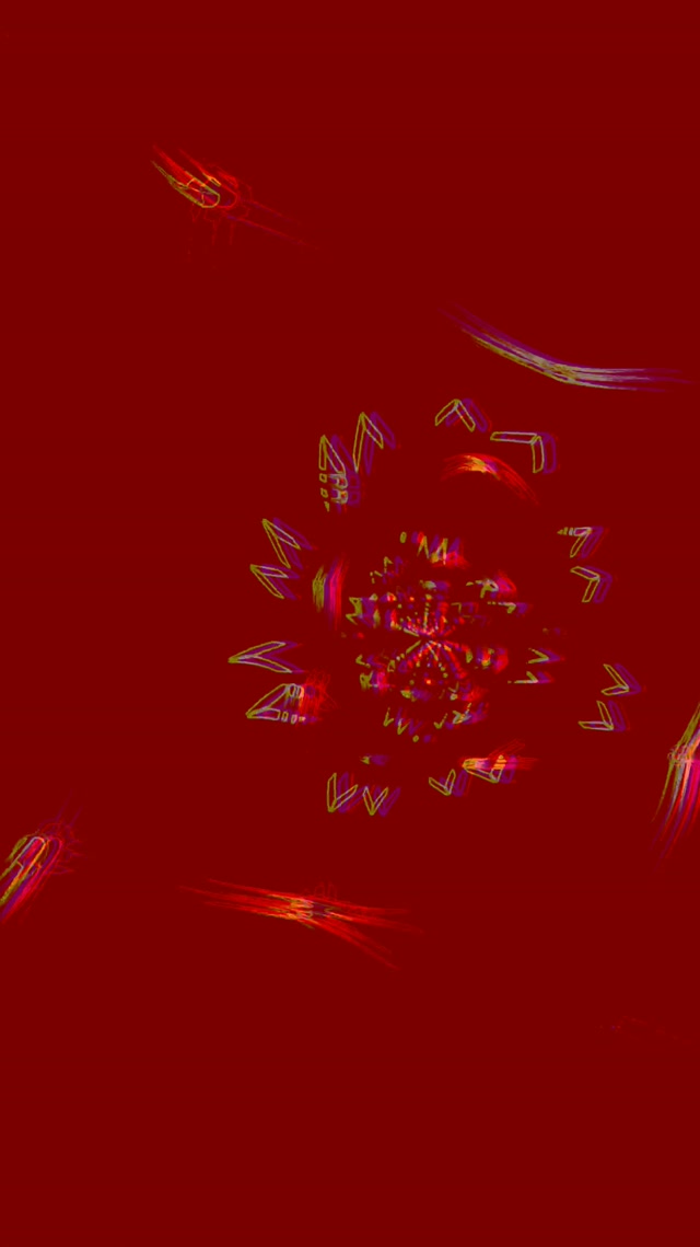 Neon Tunneli Kaleidoskooppi Purkaus VJ Loop 9:16 Reels 60fps Näytönsäästäjä