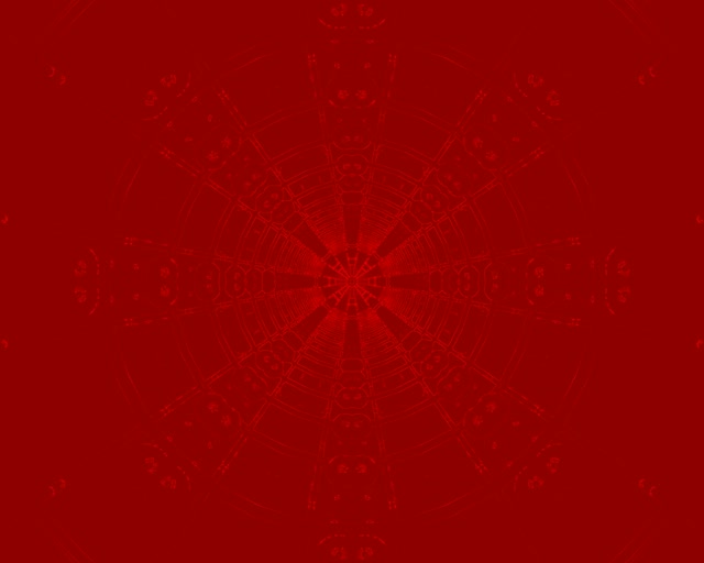 Punainen Neon Tunneli Kaleidoskooppi Mandala VJ Loop 5:4 Teollinen 60fps Näytönsäästäjä