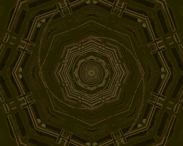 Neon Tunnel Octagon Vortex 5:4 industrial 60fps Screensaver VJ Loop