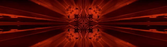 Punainen Neon Tunneli Kaleidoskooppi Räjähdys 32:9 Super Ultrawide 60fps Näytönsäästäjä VJLoops