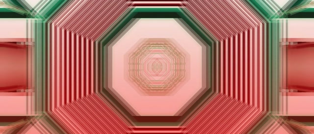 Octagonal Neon Tunnel 21:9 Ultrawide 60fps Screensaver VJ Loop