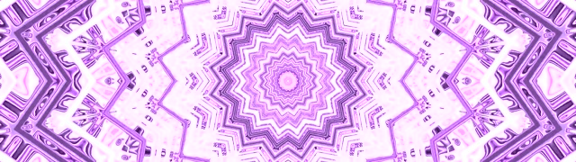 Économiseur d'écran Tunnel Néon Rose Violet Kaléidoscope 32:9 Super Ultrawide 60fps VJ Loop