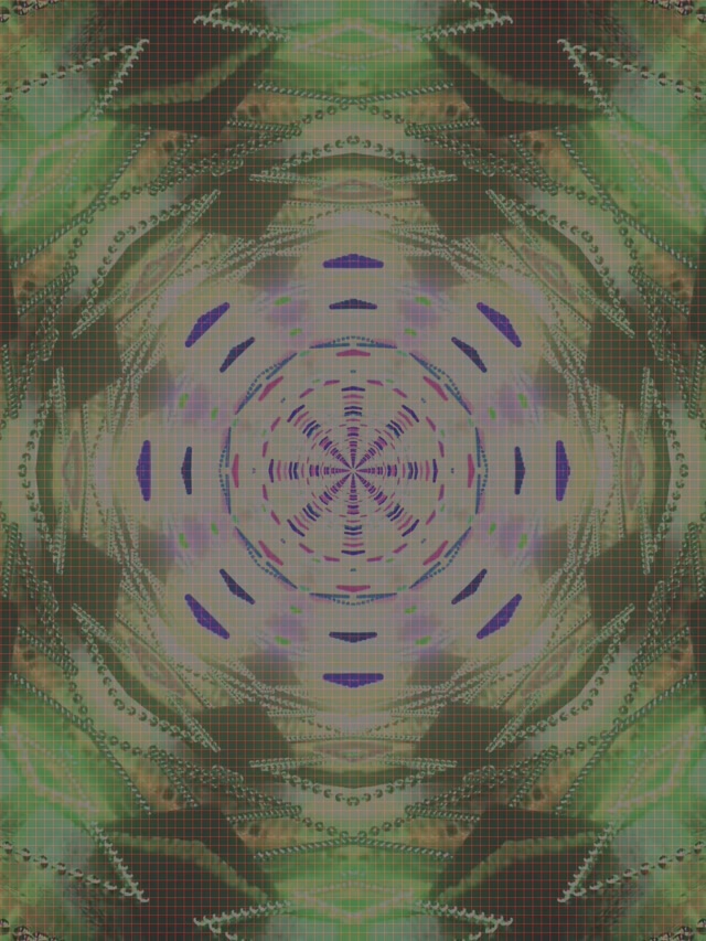 Tunnel Néon Mandala Vortex VjLoops 3:4 iPad Portrait 60fps Économiseur d'écran