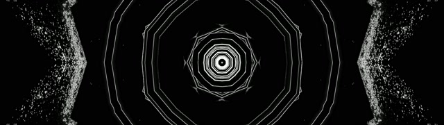 Tunnel Néon Vortex Décagone VjLoops 60fps 32:9 Super Ultra Large Économiseur d'écran