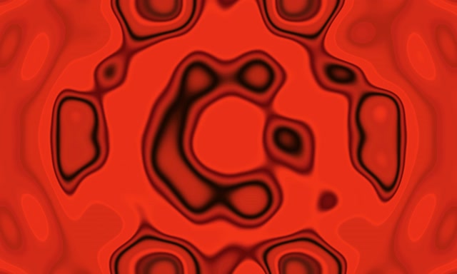 Tunnel Néon Vortex Hexagone Rouge Économiseur d'Écran 5:3 Large 60fps Vj Loop