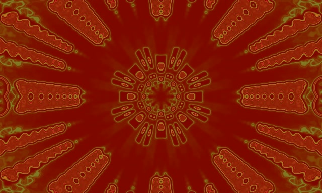 Tunnel Néon Explosion Kaléidoscope VJ Loop 60fps 5:3 Large Économiseur d'Écran