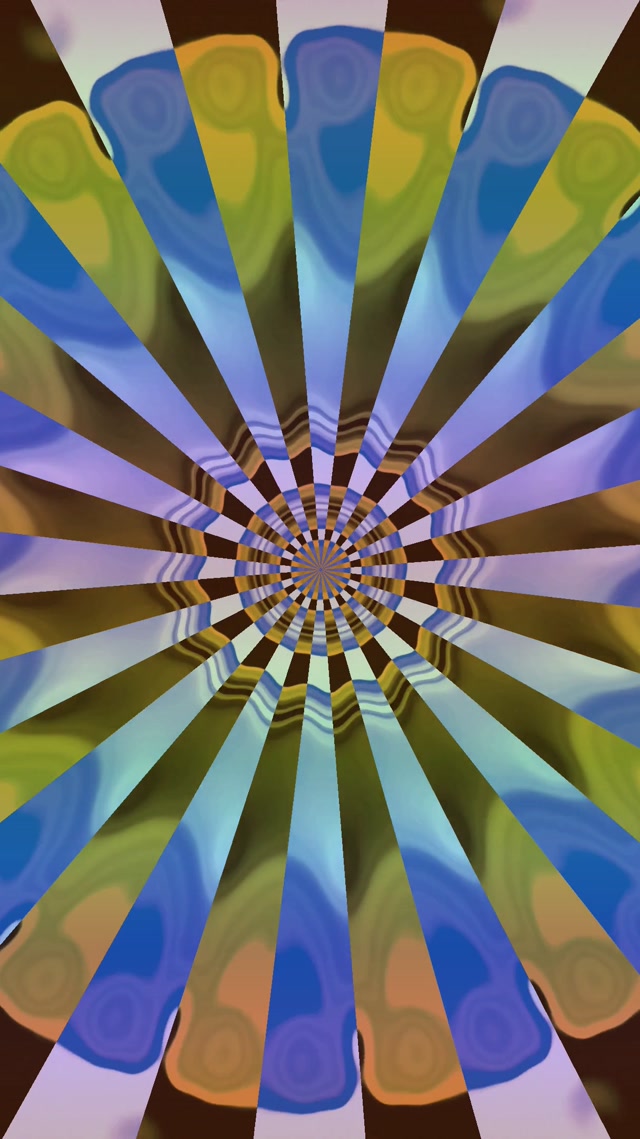 Tunnel Néon Rayonnement Radial VJ Loop 9:16 Reels 60fps Économiseur d'Écran