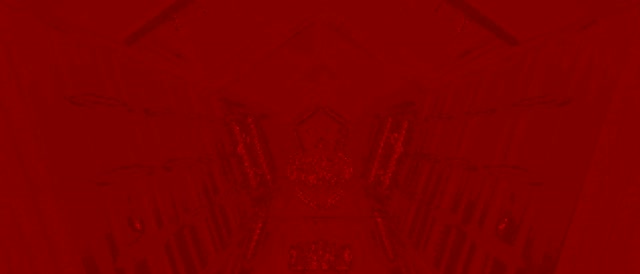 Tunnel Néon Rouge Arche Symétrique Boucle 21:9 Ultra-large 60fps Économiseur d'écran VJLoops