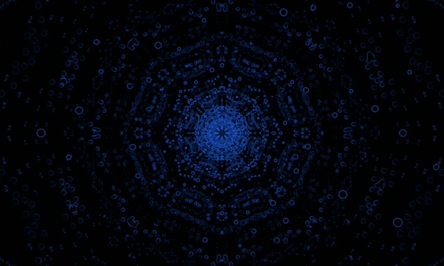 Tunnel Néon Vortex Mandala Fractal Rose VJ Loop 5:3 Large 60fps Économiseur d'Écran