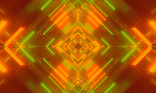 Tunnel Néon Vortex Diamant VJ Loop 5:3 Large 60fps Économiseur d'Écran