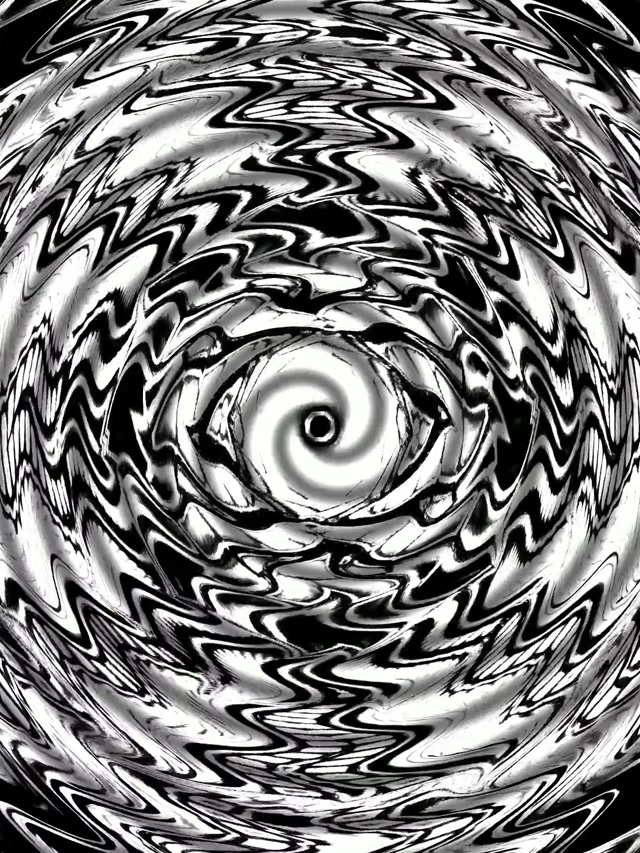 Tunnel Néon Vortex Tourbillon Chrome Économiseur d'Écran 3:4 iPad Portrait 60fps Vj Loop