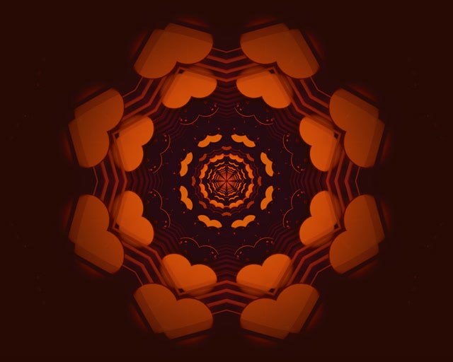 Tunnel Néon Vortex Octogone 5:4 Industriel 60fps Économiseur d'Écran VJ Loop