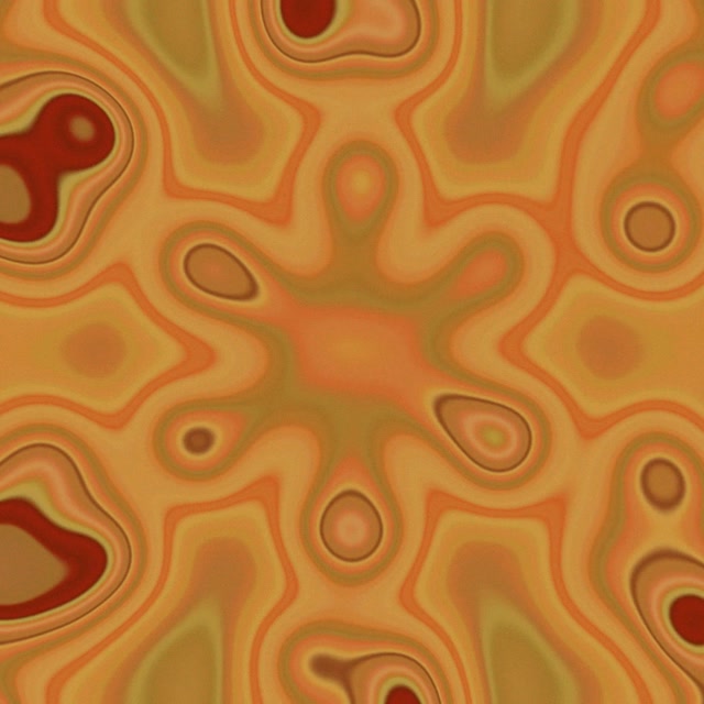 Tunnel Néon Fleur Explosion 1:1 Carré 60fps Économiseur d'Écran VJ Loop