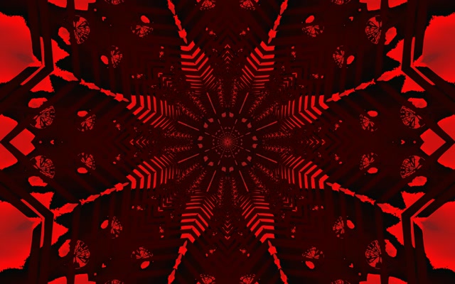 Tollán Neon Dearg Vortex Réalta Lúb VJ 60fps 16:10 MacBook Spárálaí Scáileáin