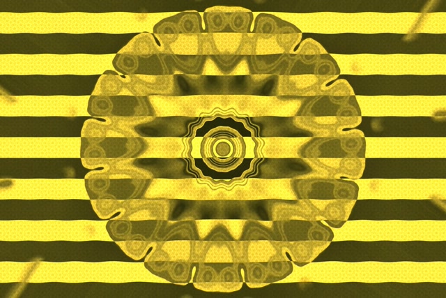 Tollán Neon Pléasc Réalta Buí Lúb VJ 3:2 Surface 60fps Spárálaí Scáileáin