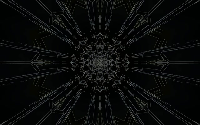 Scáileán Foluain Tonn Neon Dark Geometric 60fps 16:10 MacBook VJ Loop