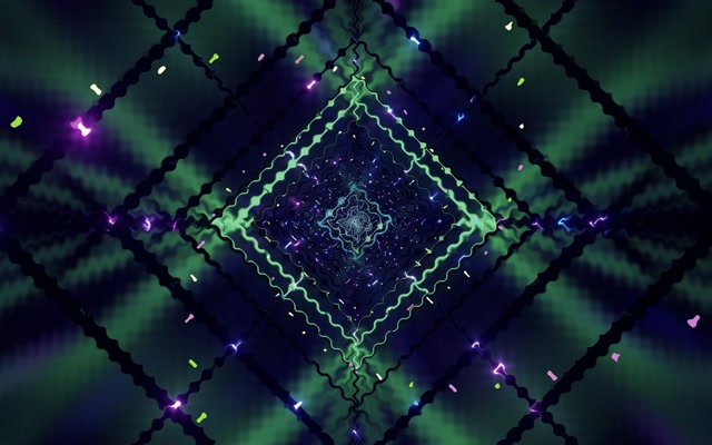 Tollan Neon Guairneán Diamaint Glas VJLoops 60fps 16:10 MacBook Spárálaí Scáileáin