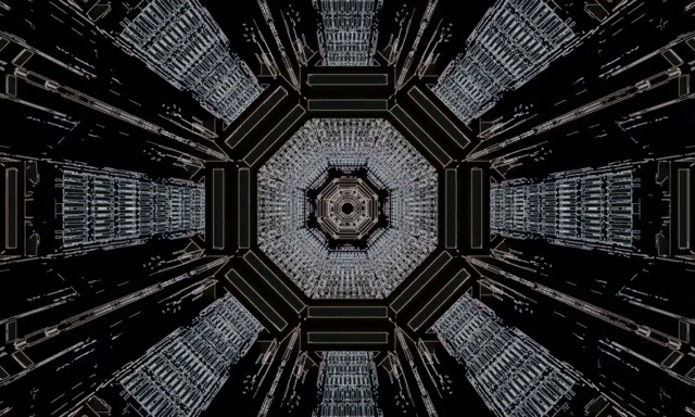 Tollán Neon Ochtagán Spárálaí Scáileáin 5:3 Leathan 60fps VJLoops