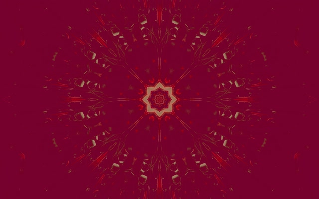 Tollán Neon Caleidscóp Mandala 16:10 MacBook 60fps Scáileán Cosanta VjLoops