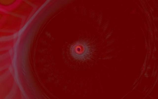 Red Pulsating Neon Tunnel 16:10 MacBook 60fps VJ Loop Screensaver