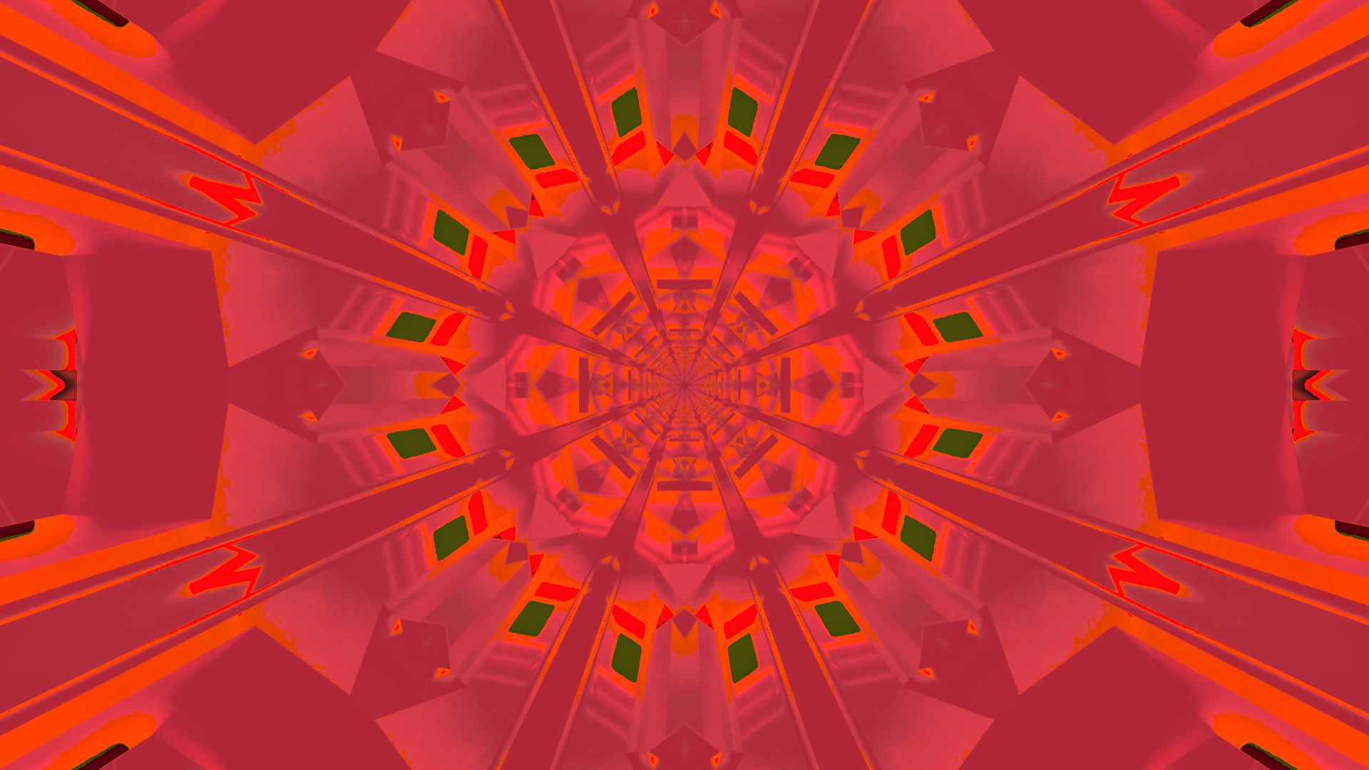 Tollán Neon Dearg Spárálóir Scáileáin 4K UHD 60fps VJ Loop PC Ríomhaire Glúine