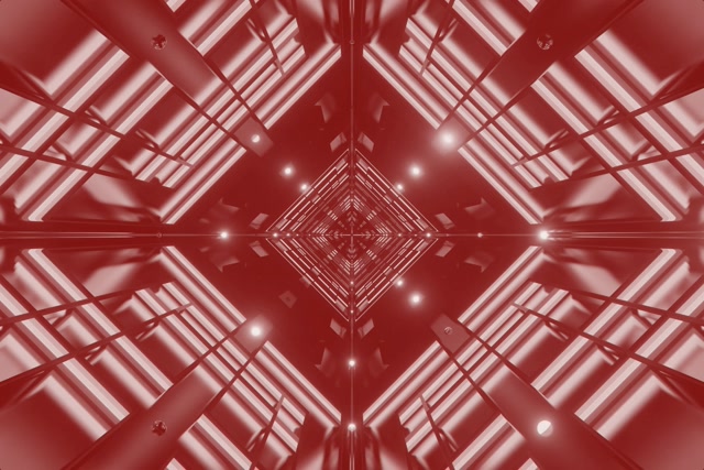 Tollán Neon Dearg Cuasach Diamaint VJ Loop 3:2 Surface 60fps Scáileánchoiméadaí