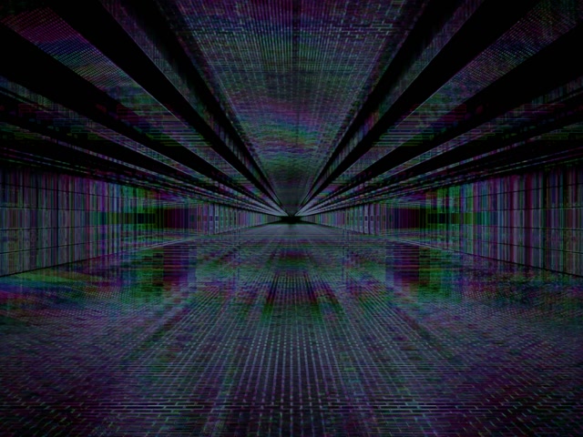 Glitch Bríce Tollán Neon VJ Loop 4:3 Clasaiceach 60fps Scáileánchoiméadaí